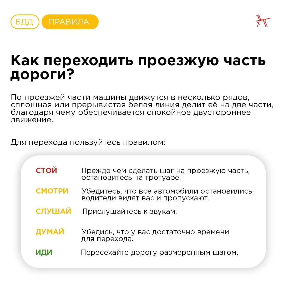 Плакат по ПДД